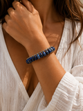 Gemstone 18K White Gold Bangle Cuff India