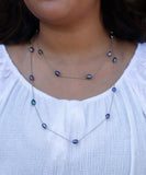 Tin Cup Necklace - Long