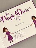The Purple Dress Children's Book (hard or softbound)