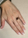Gold Wire Pearl Ring
