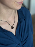 Grunge Leather Cord Necklace