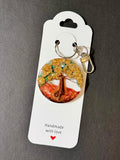Resin Tree of Life Gold/Silver Foil - Uganda