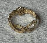 10K Gold Braided Ring