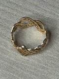 10K Gold Braided Ring
