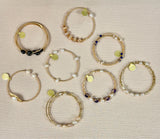 Cuff Bracelet Cluster Pearl 10K Gold