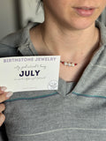 Birthstone Necklace
