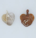 Suicide Prevention Wire Wrapped Heart Rock And Card