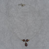 Triple Pearl Necklace Drop