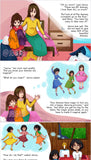 The Purple Dress children's illustrated and interactive book