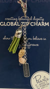 Zip Charm-Intentional Word